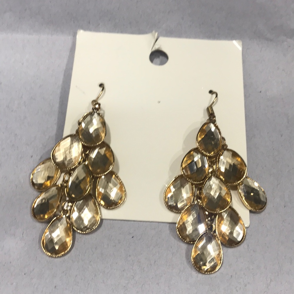 Vintage Y2K Sparkly Earrings 2000s